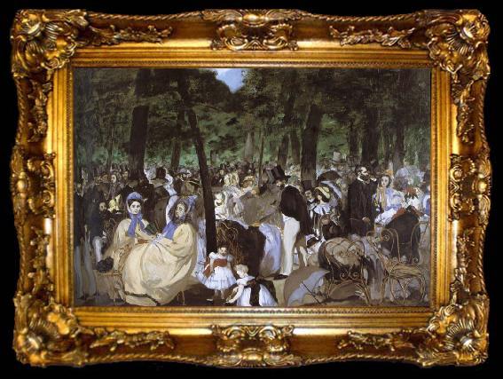 framed  Edouard Manet The Concert, ta009-2